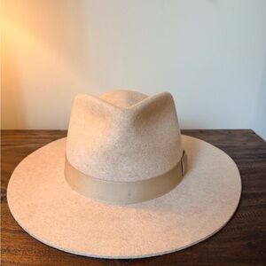 Tan Fedora Hat